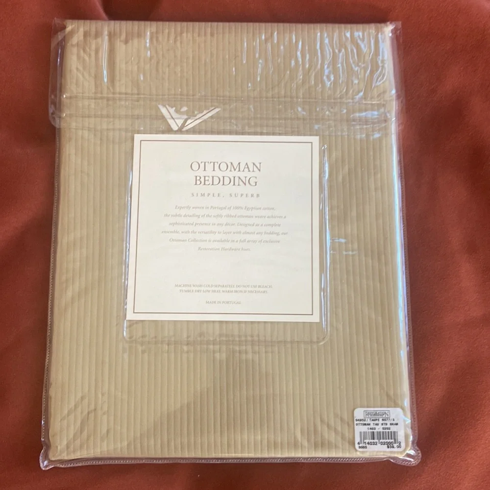 Restoration Hardware Ottoman Bedding Pillow Sham